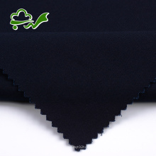 Woven navy twill organic cotton fabric for pants